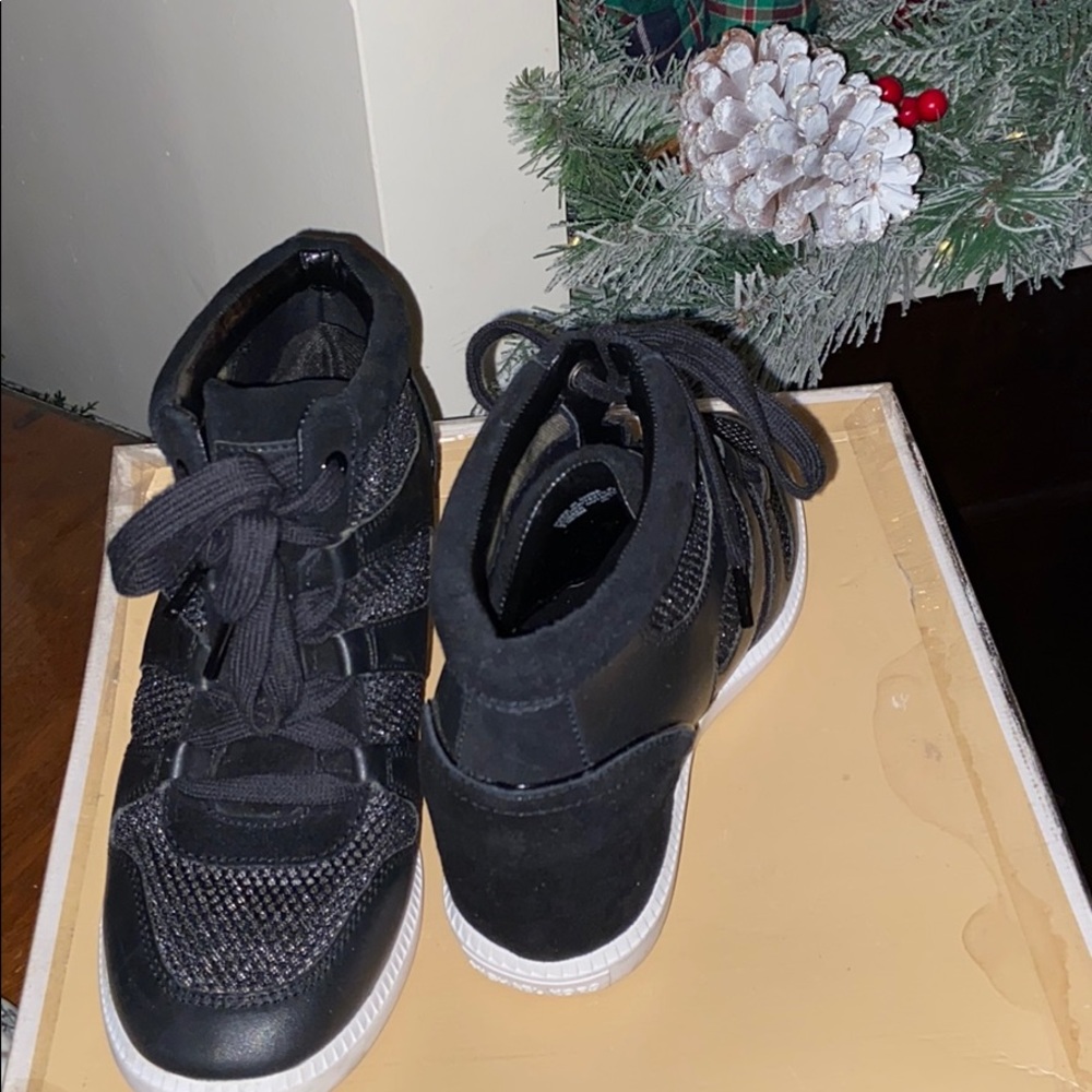 Michael Kors High Top Platform Sneakers